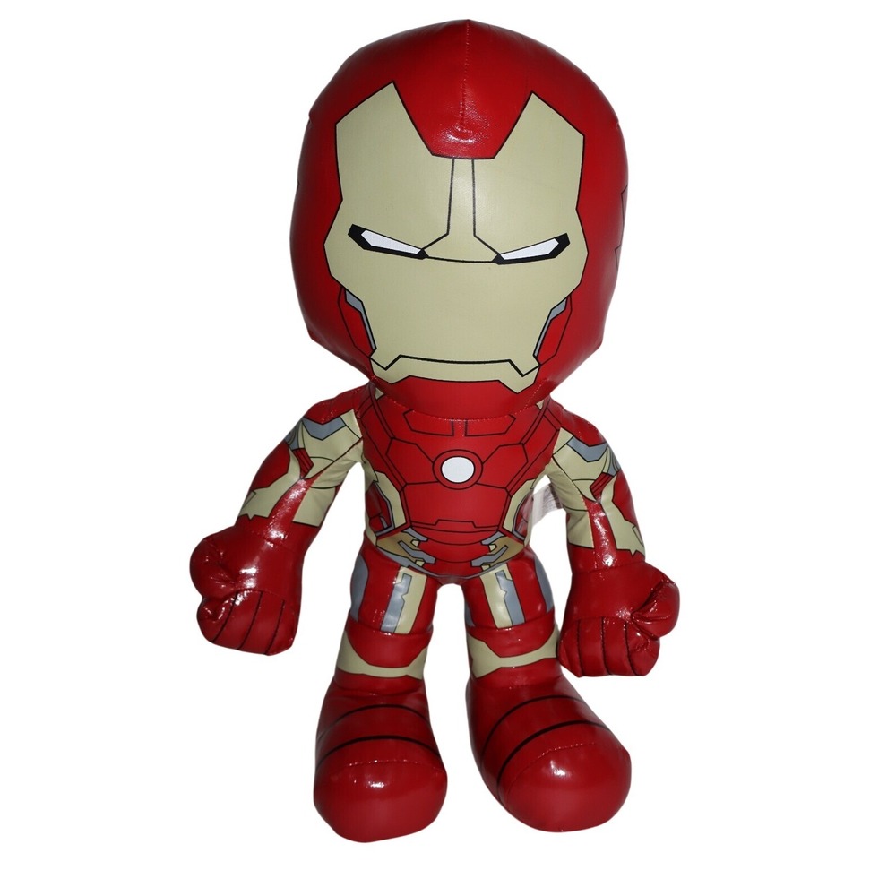 MARVEL Age of Ultron Iron Man Stuffed Plush Doll 15" Just Play